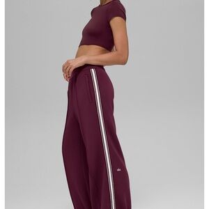 ALO Yoga Track Star wide leg pant